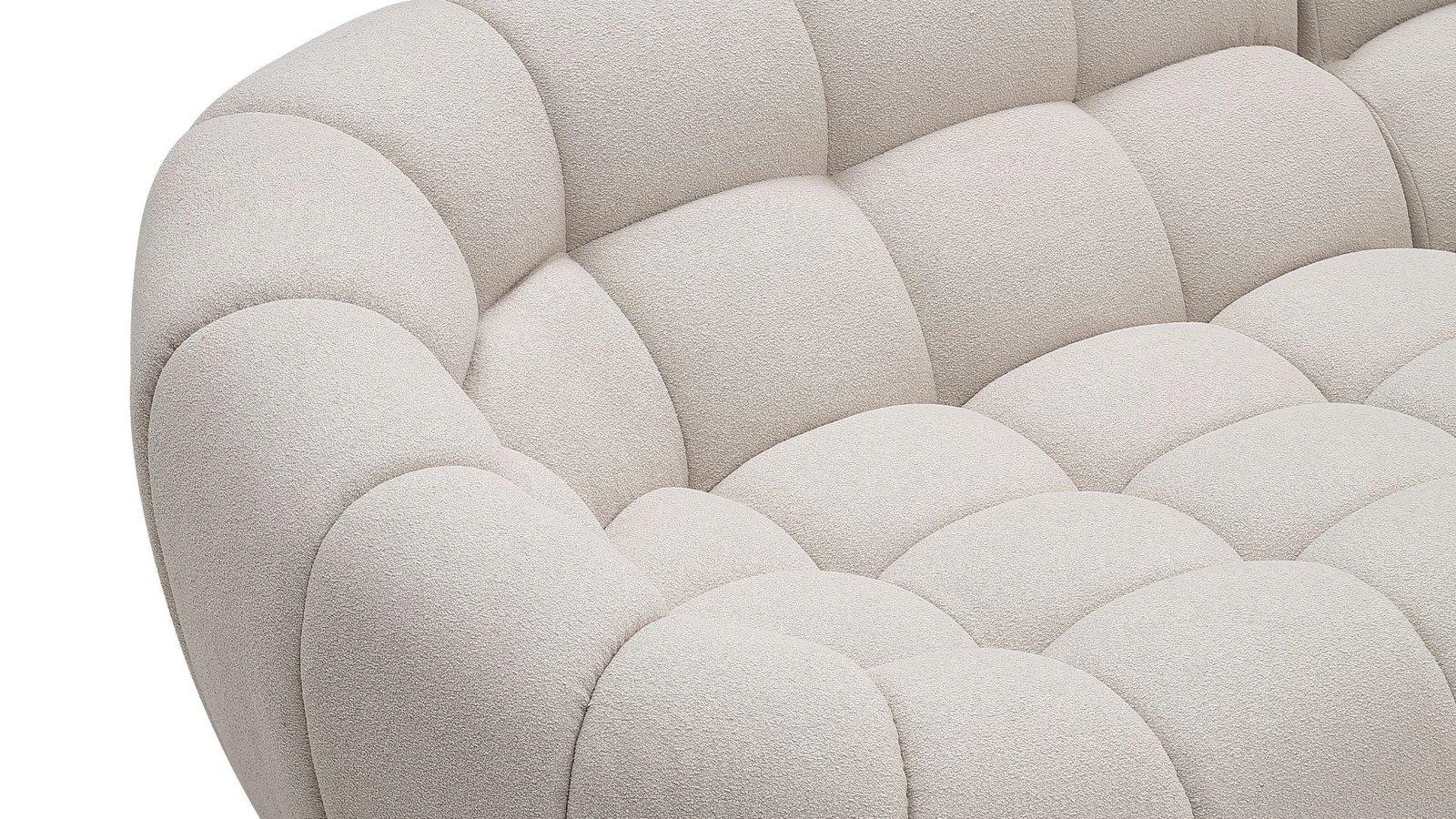 canape grand format beige panoramique