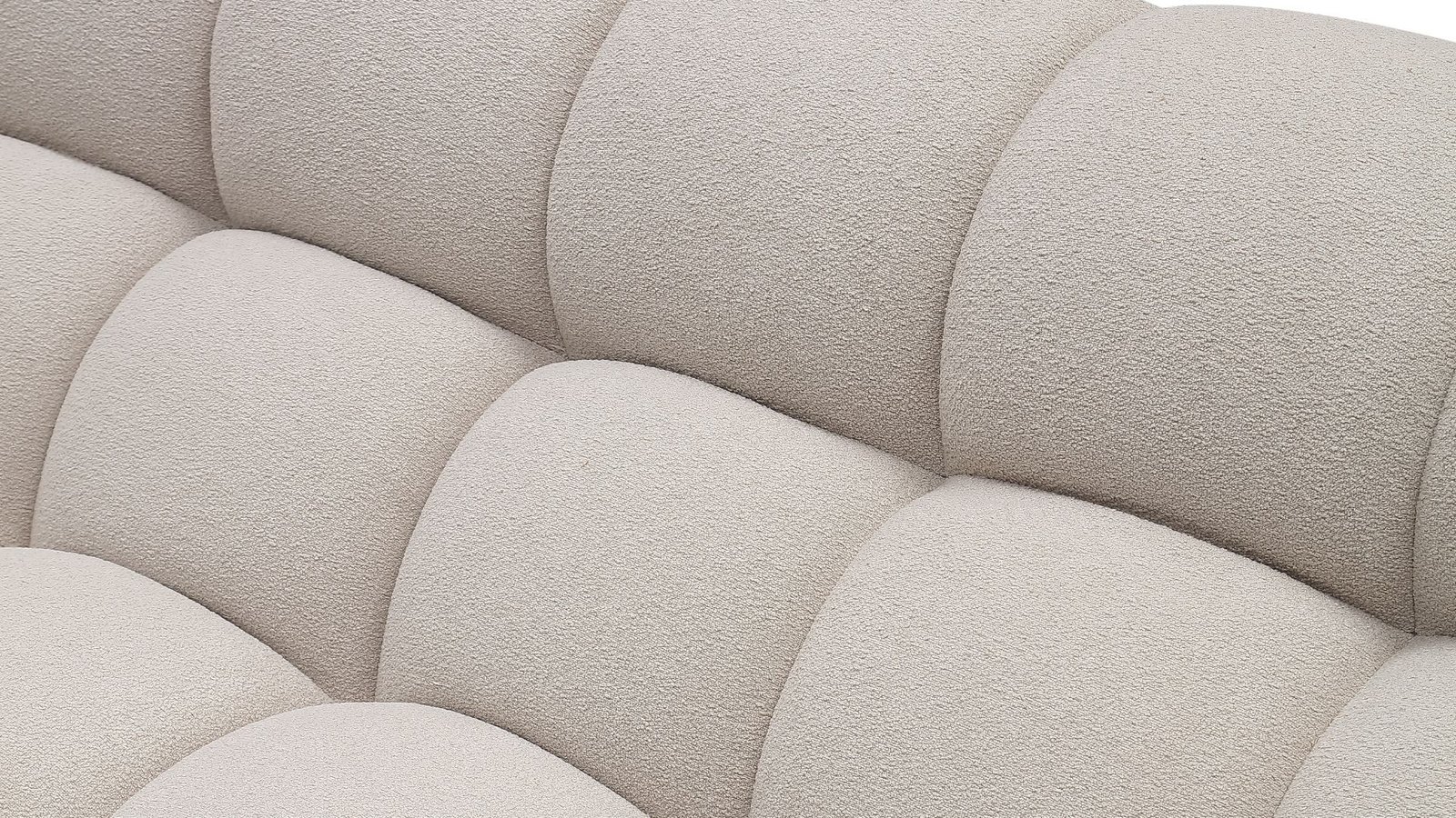 dimensions canape panoramique tissu beige