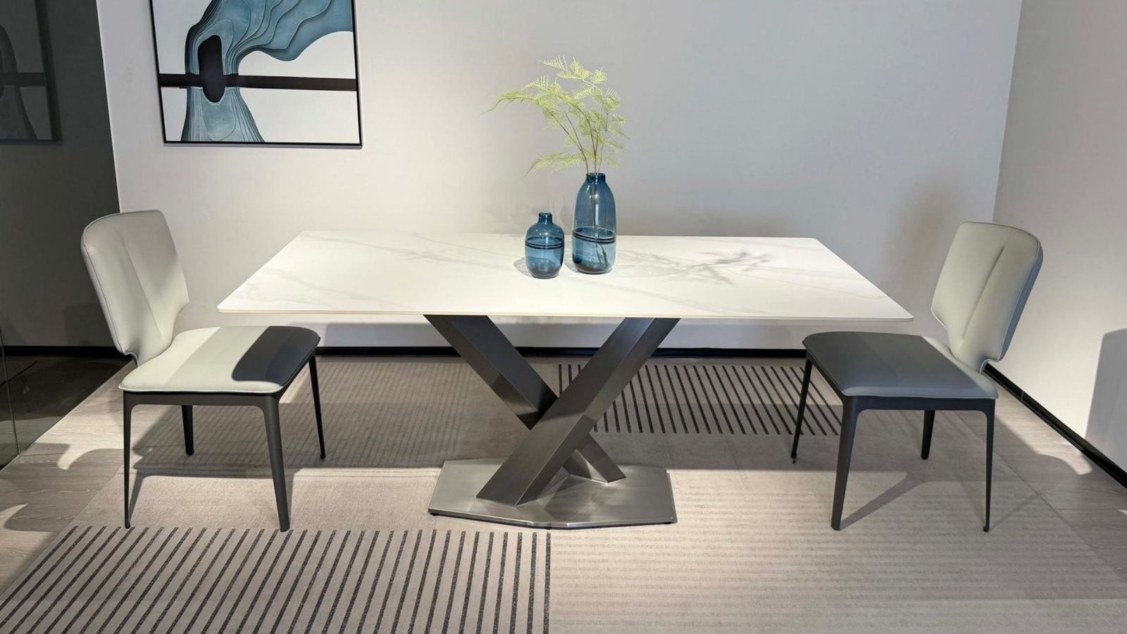 table a manger rectangulaire 180cm forgia