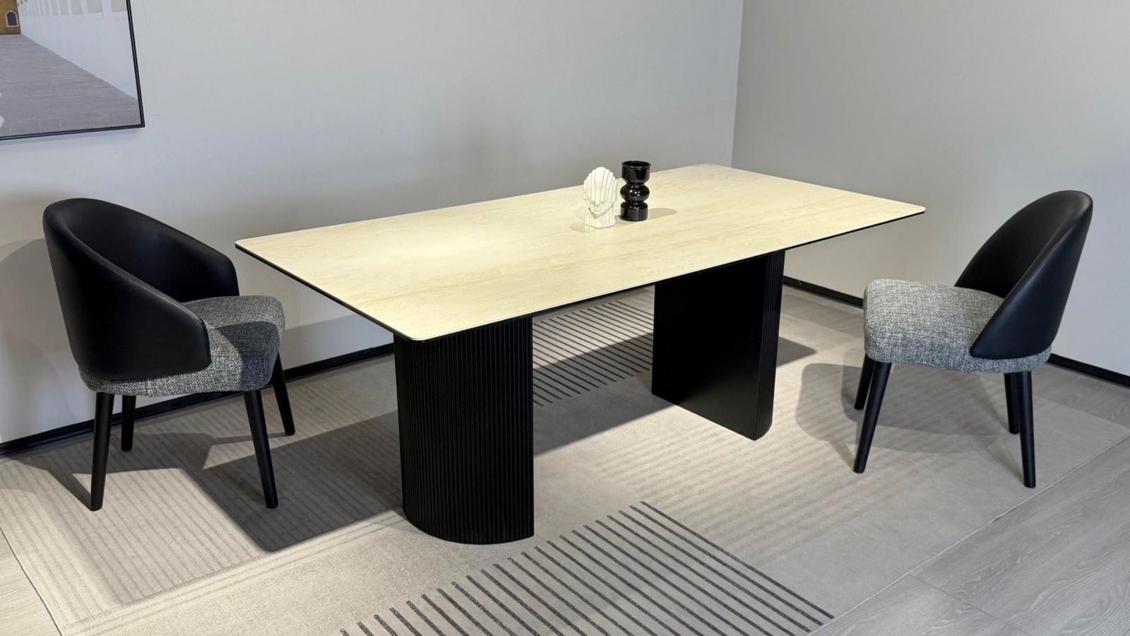table en ceramique rectangulaire 180 cm