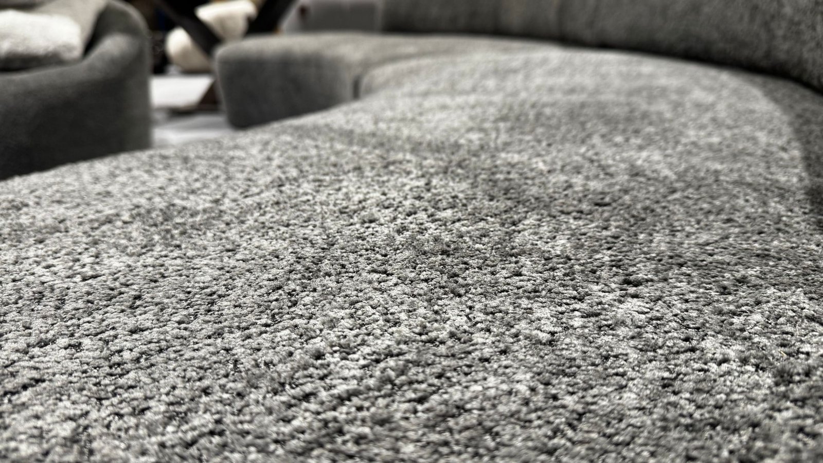 canape tissu gris haut de gamme salon design