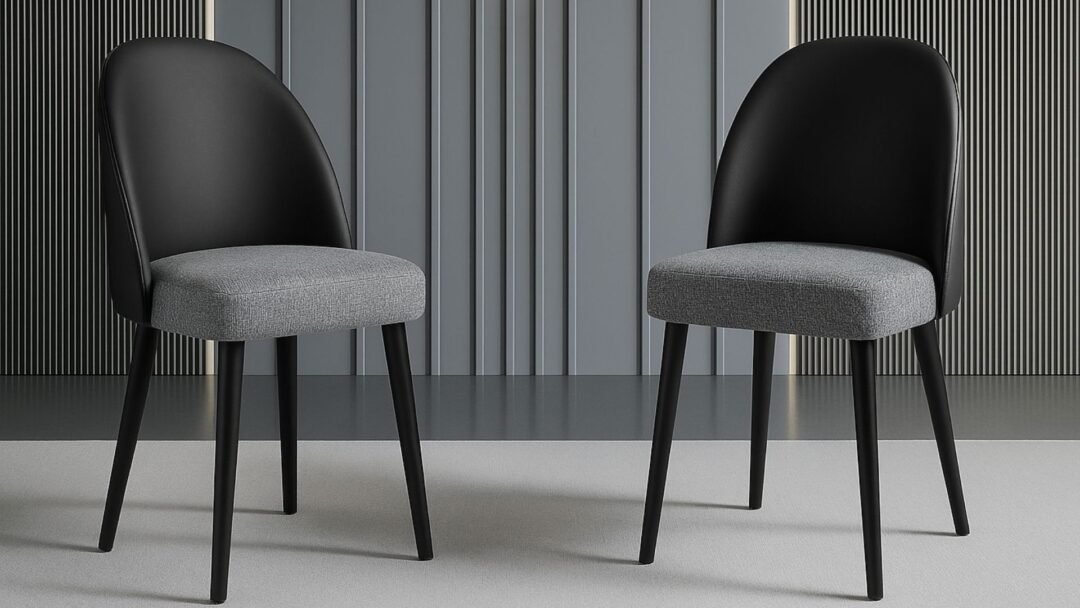 chaise salle a manger moderne et confortable