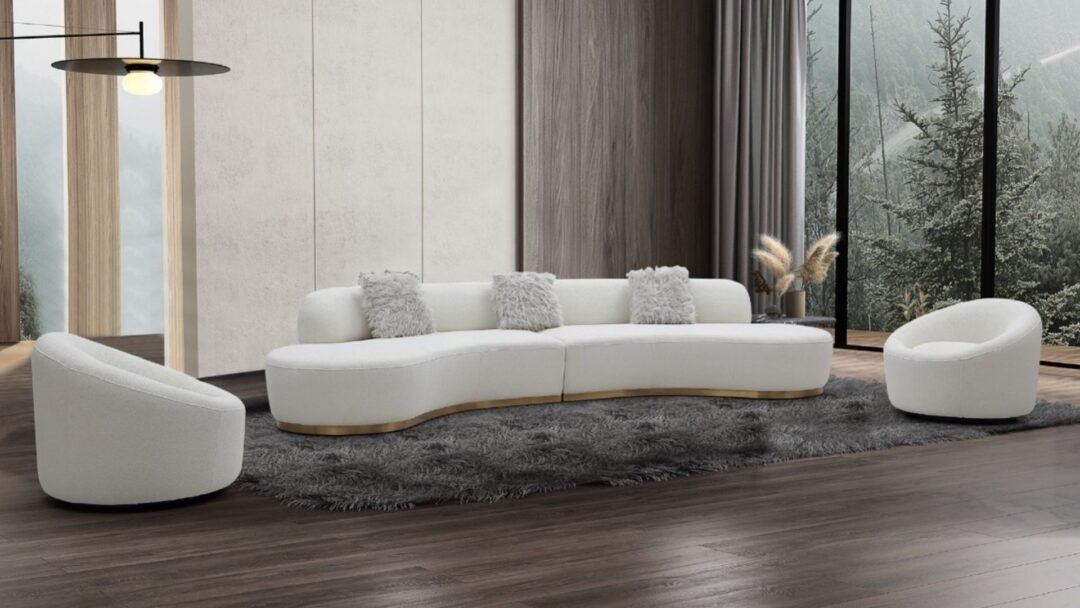 ensemble canape 4 places 2 fauteuils beige