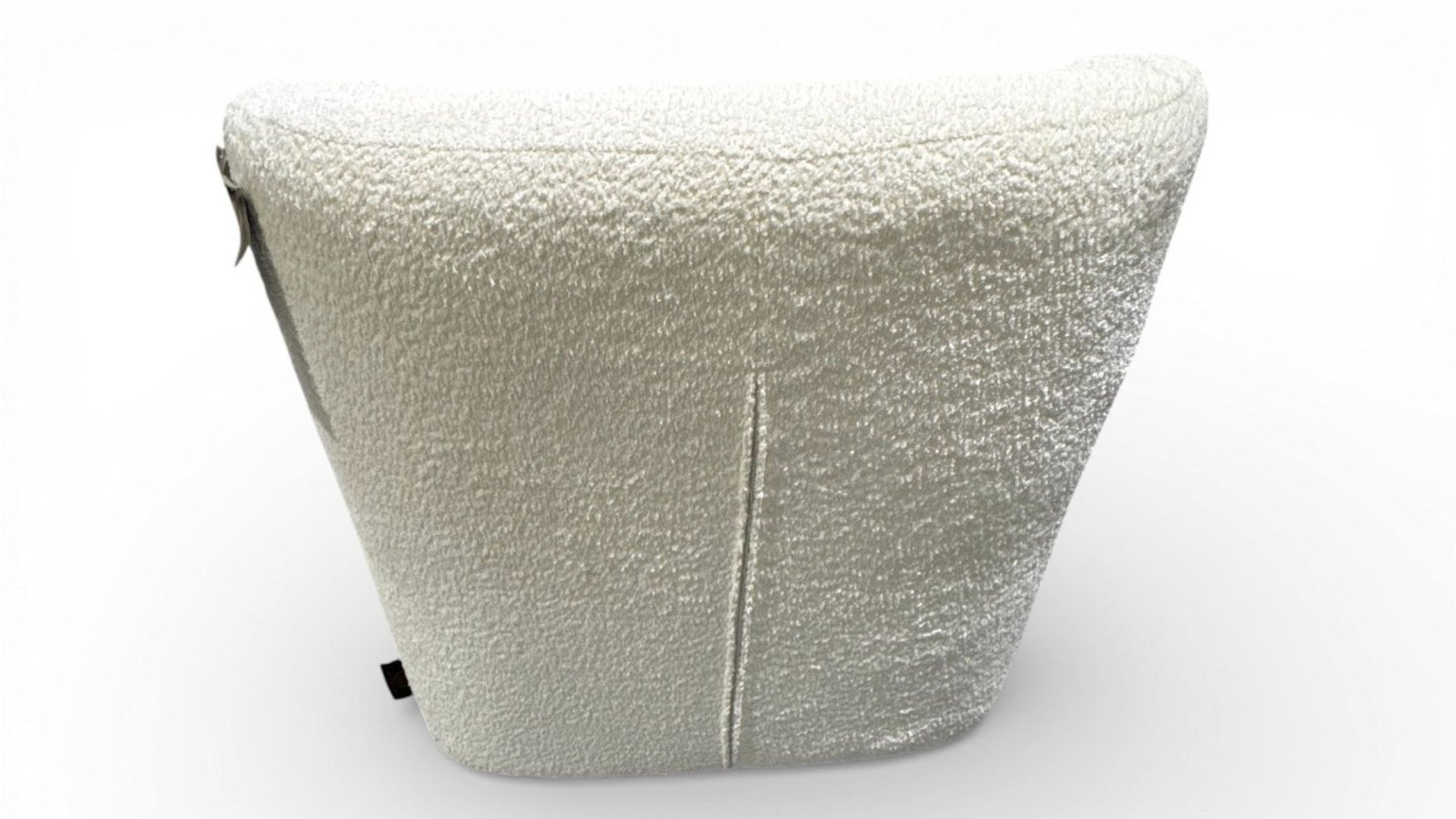fauteuil tissu bouclette beige de pascalis mobilier