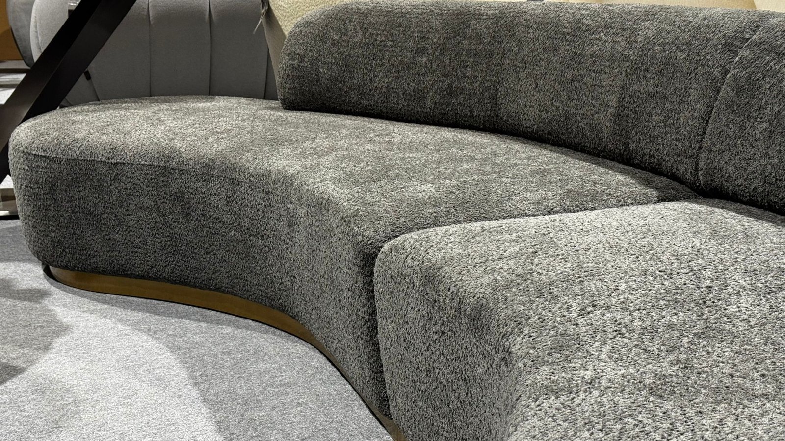 grand canape 6 places gris style italien