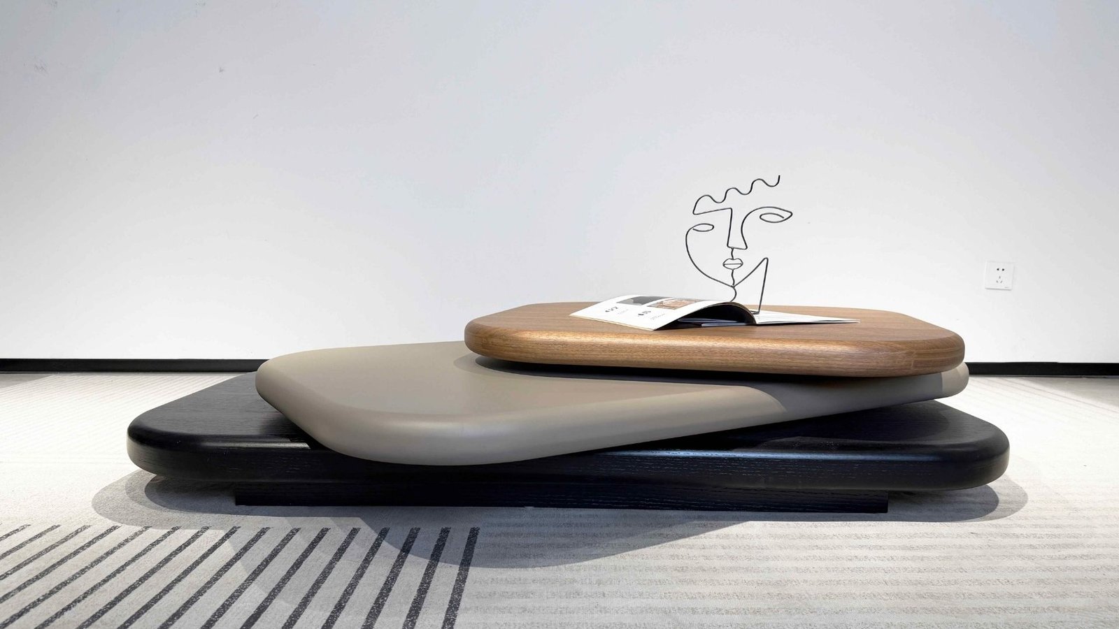 table basse design bois originale