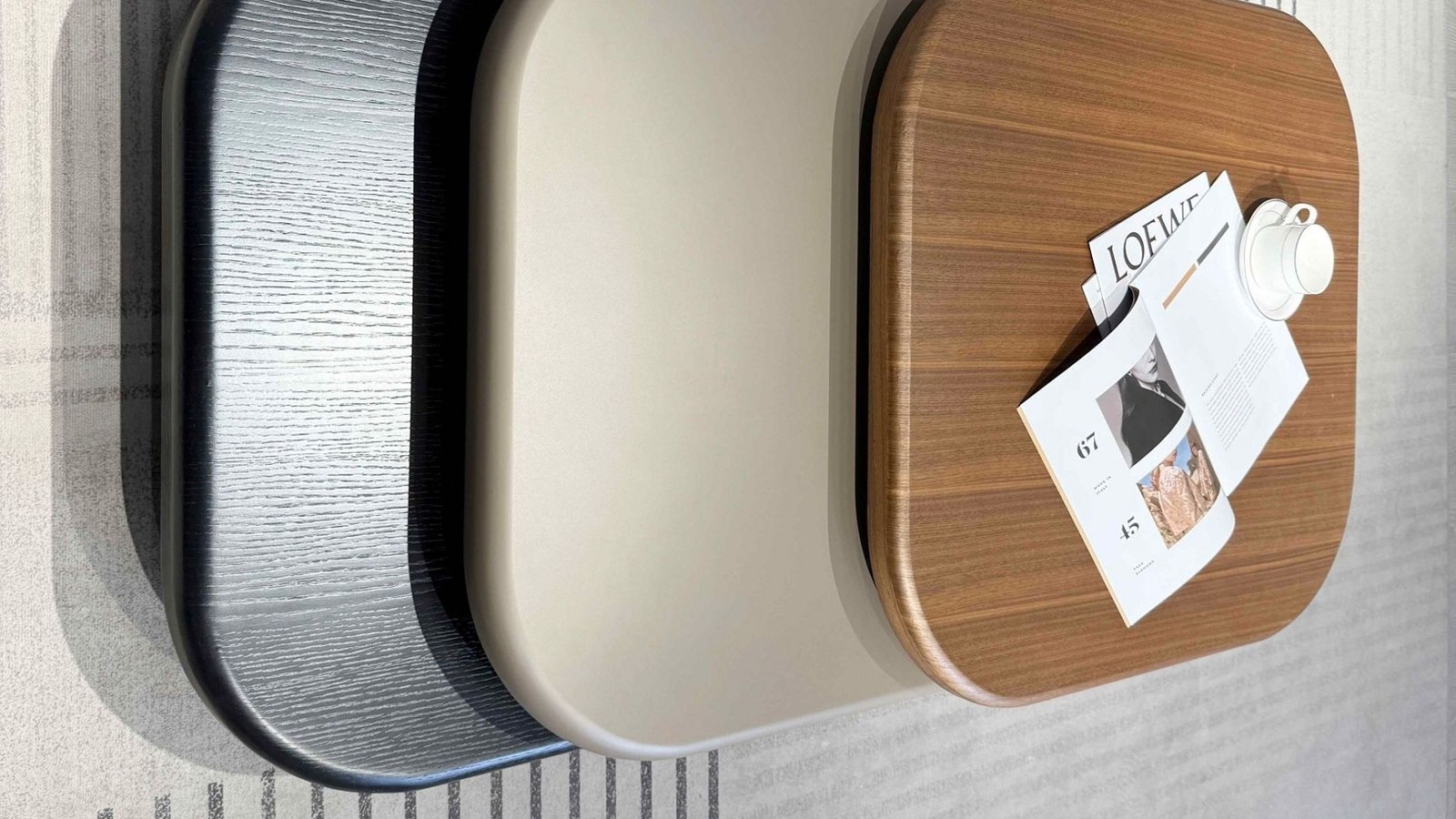 table basse design haut de gamme bois