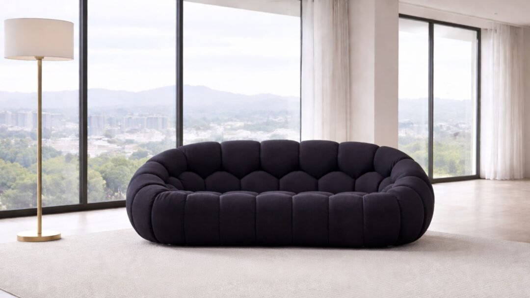 canape arrondi 2 places design