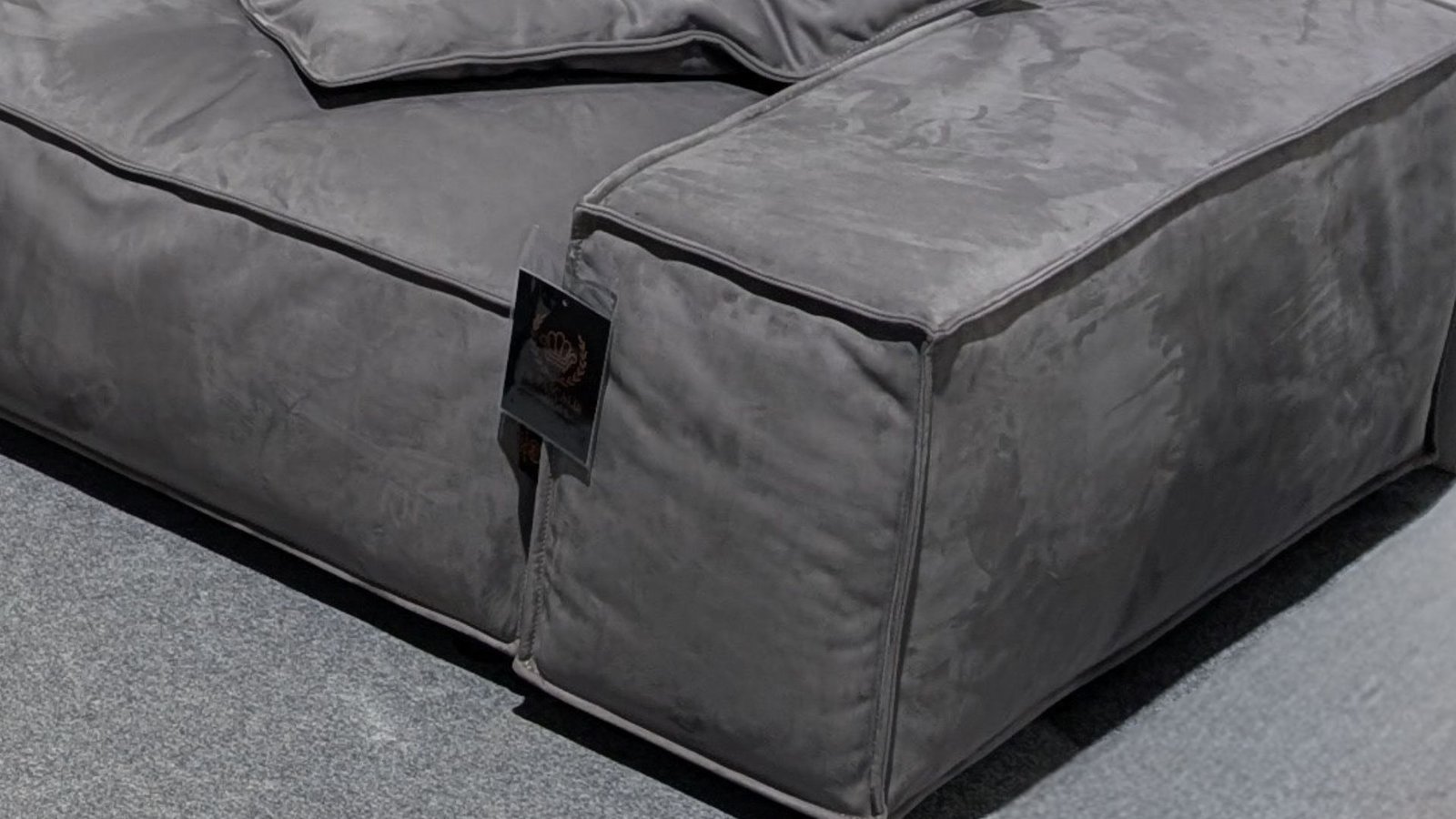 grand canape cuir nubuck haut de gamme