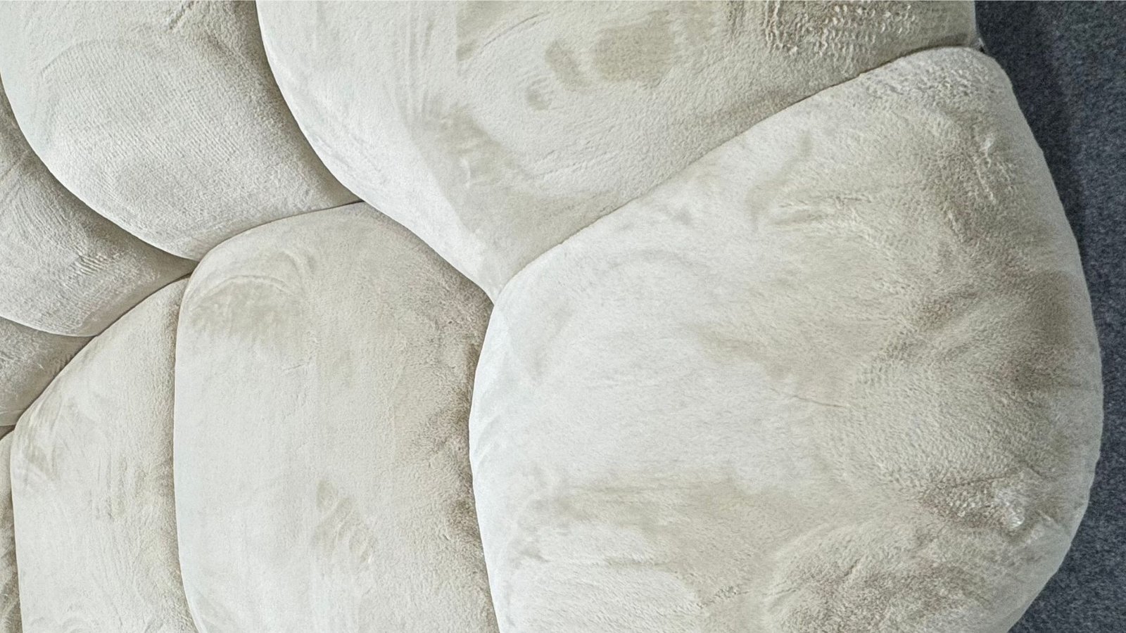 canape 4 places beige tissu haut de gamme